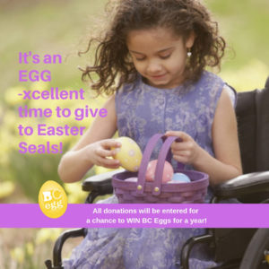 It’s an Egg-xcellent Time to Give to Easter Seals!