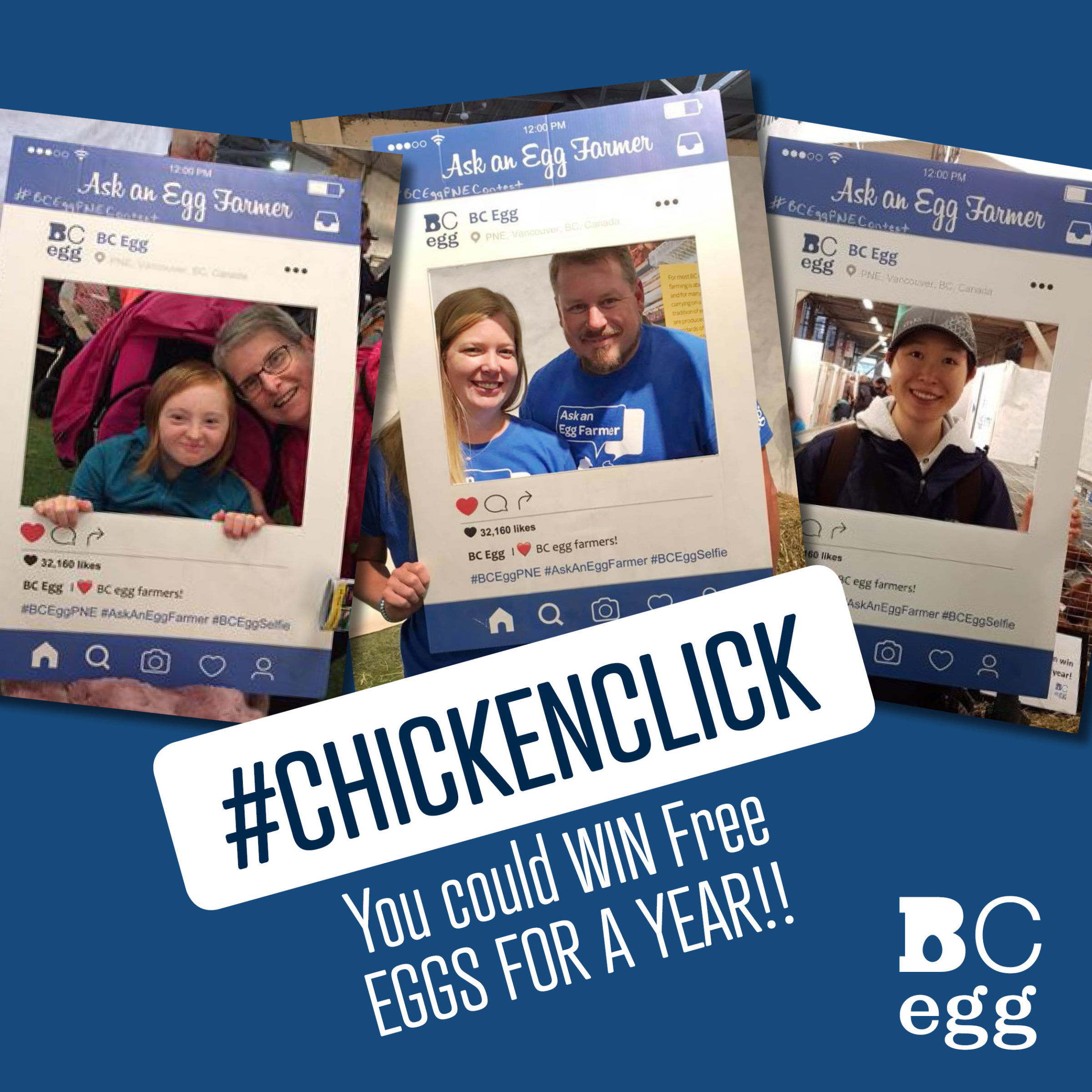 #ChickenClick selfie contest