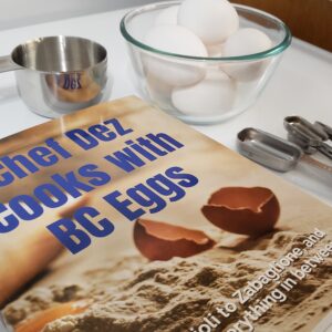 BC Egg Launches Cookbook With Chef Dez
